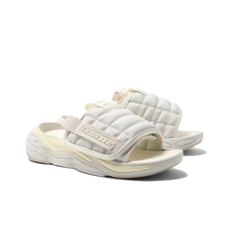 LACOSTE Abrasion Resistant Slide Slippers Women's Gray-1