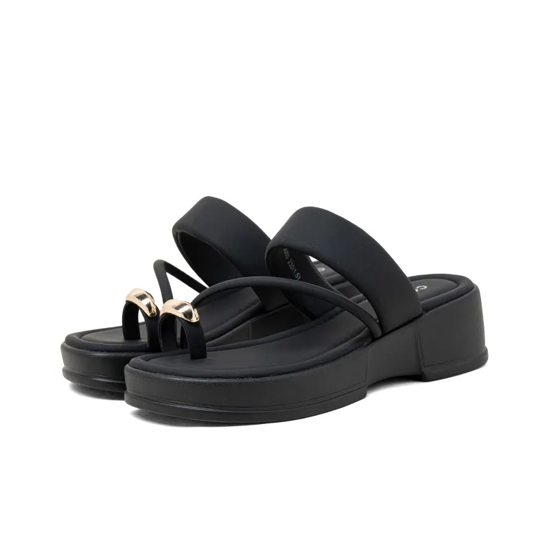 COMELY PU Polyurethane Slide Slippers Women's-6