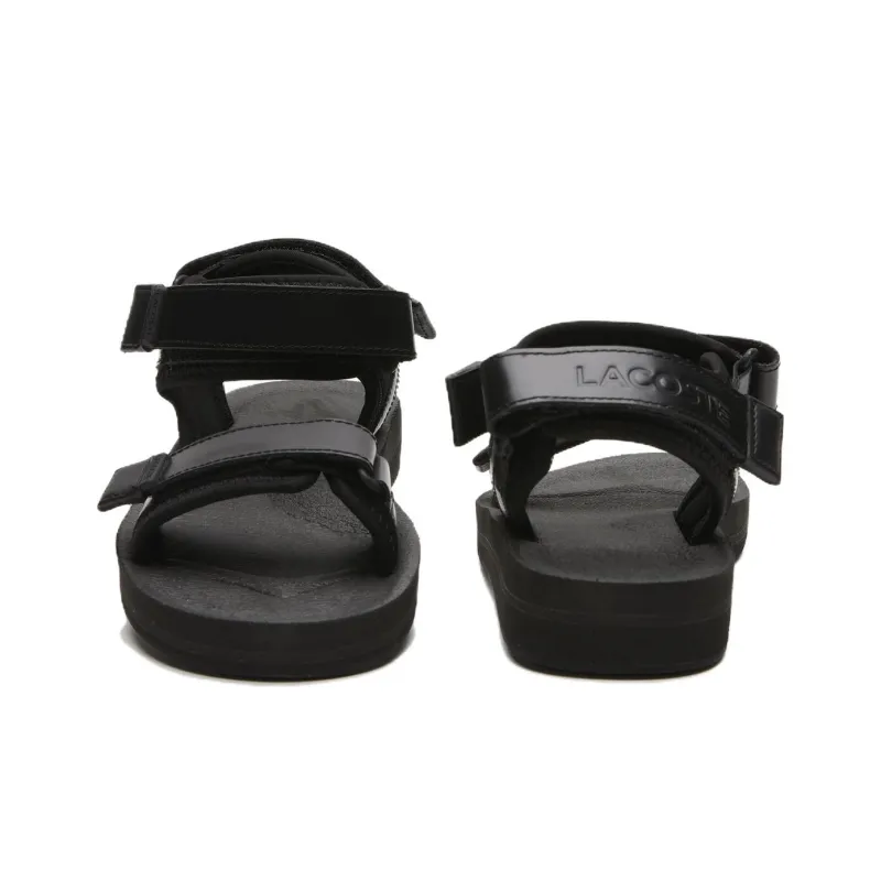 LACOSTE One Strap Sandals Women's Black-3