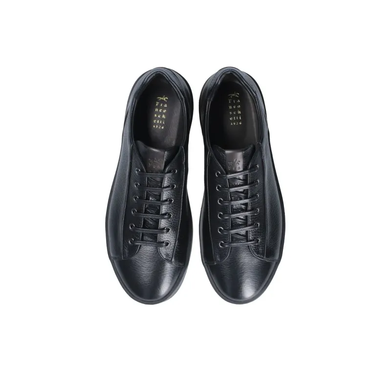 FRANCESCHETTI Low-Top Skateboard Shoes Men's Black-4