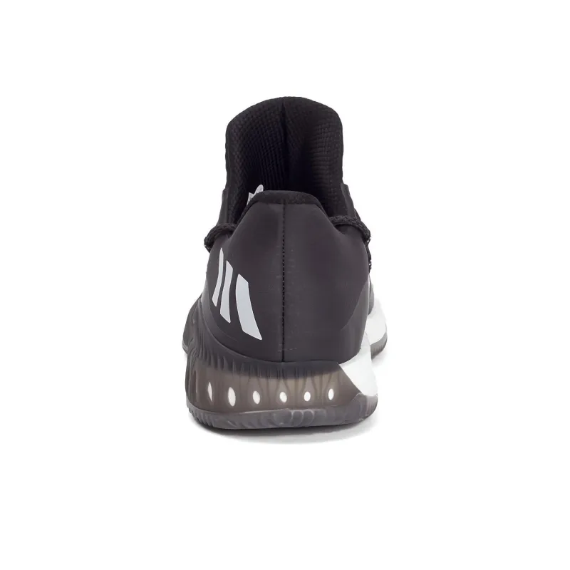 Adidas Crazy Explosive Anti Slip And Wear Resistant Lightweight Low Top Basketball Shoes Men's Black-3