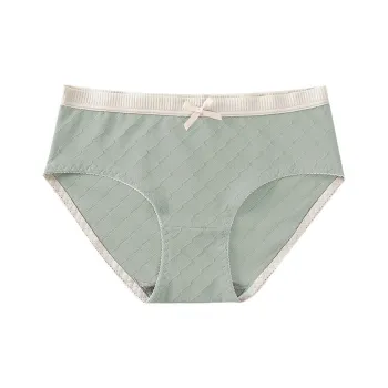Flowers In Water Underpants Women's Green