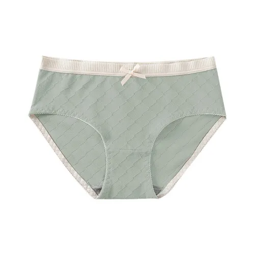 Flowers In Water Underpants Women's Green