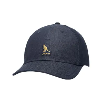 KANGOL Denim Baseball Caps Unisex Blue