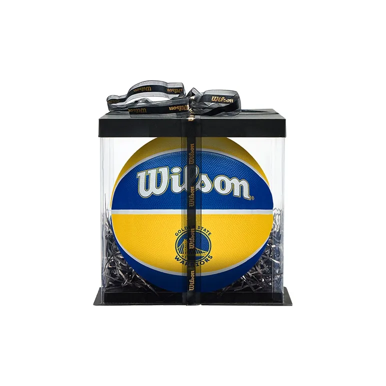 Wilson NBA Series Rubber Basketball Yellow Blue Multicolor Size 7 Ball Training Unisex-5