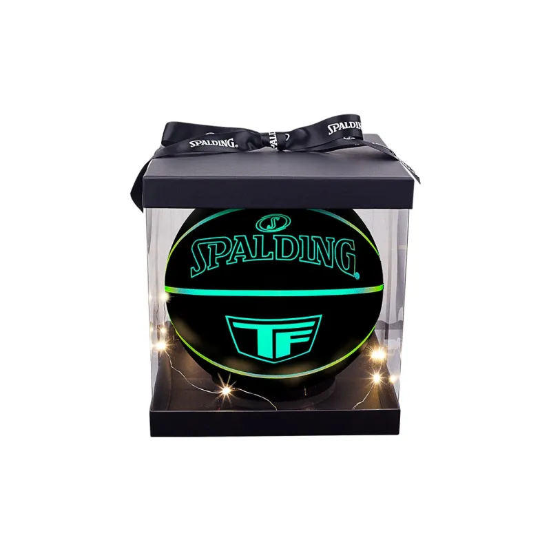 SPALDING TF Collection 77 865Y PU Basketball Black Size 7 Glow In The Dark Unisex-4
