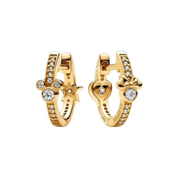 Pandora 14K Gold Plating Earrings Women's Gold