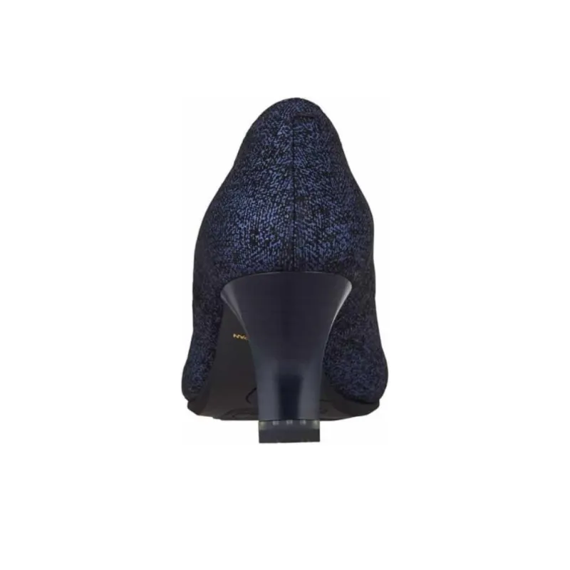 Asics Runwalk Block Heel High Heels 6.5cm Women's Blue-5
