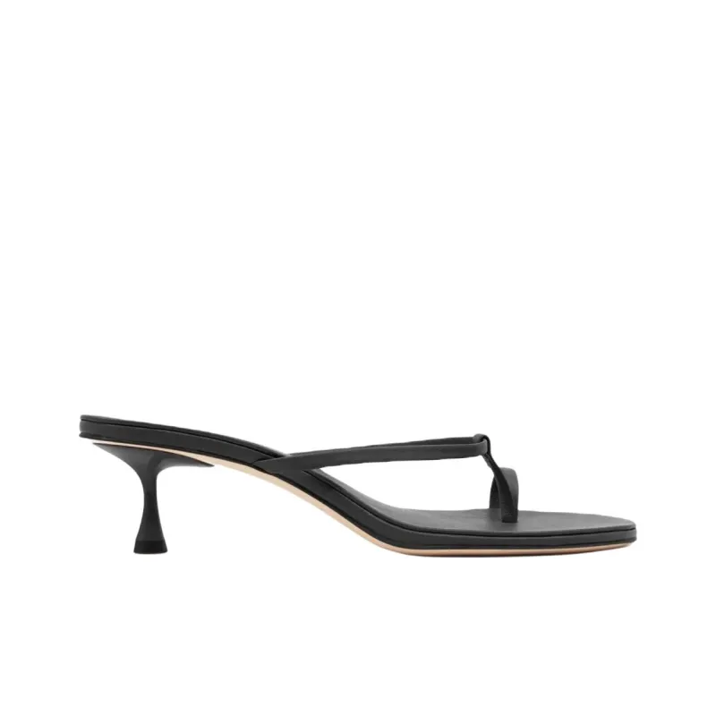 STUDIO AMELIA Flip Flops 5cm Women's Black-1