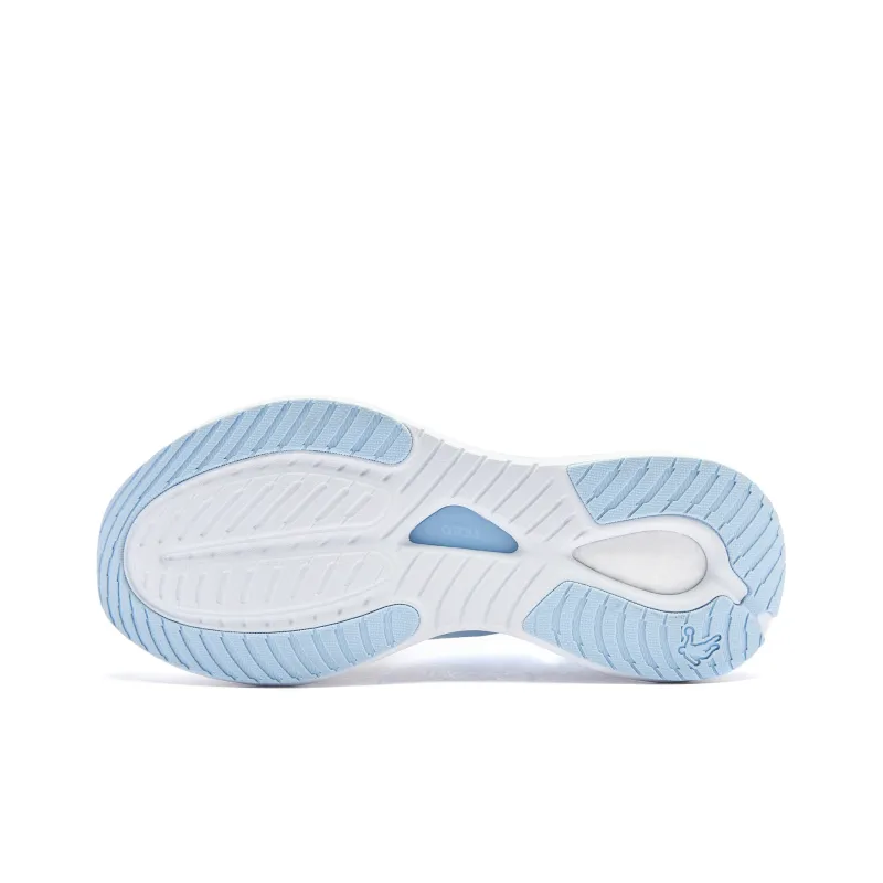 QIAODAN Phantom CITY Running Shoes Men Low Top Jordan White Glacier Blue-4