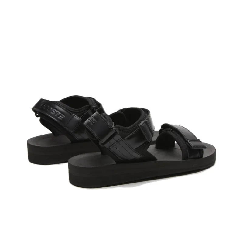 LACOSTE One Strap Sandals Women's Black-2
