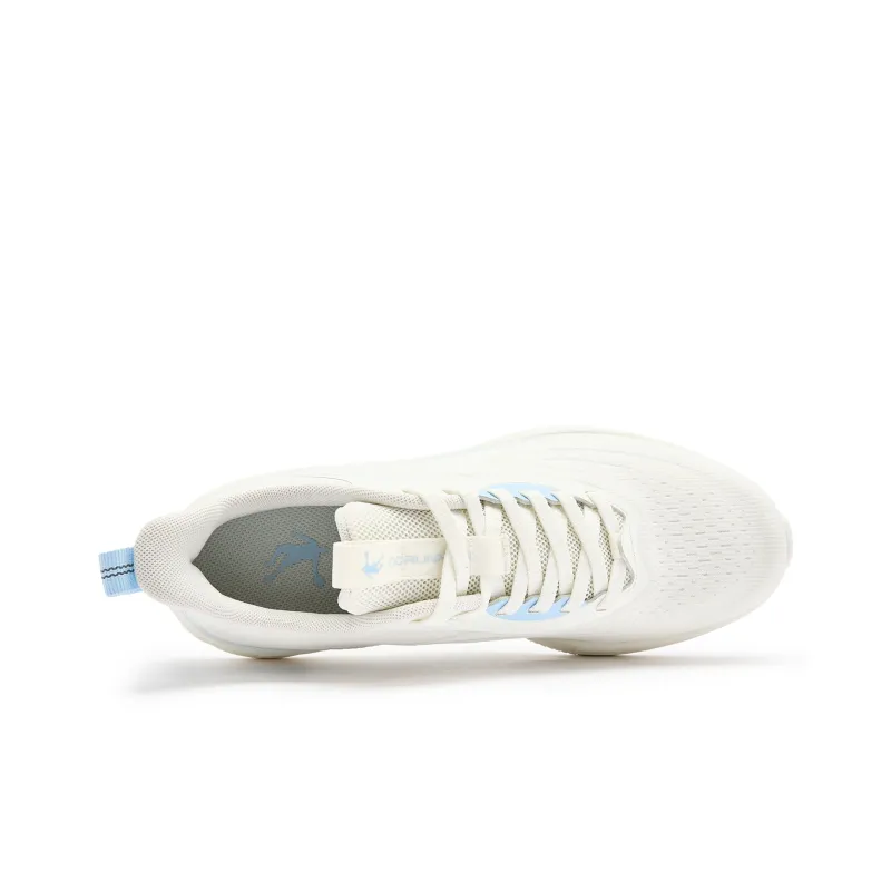 QIAODAN Light LITE Cushioning, Slip Resistant, And Abrasion Resistant Low Top Casual Running Shoes Men's Ivory-3
