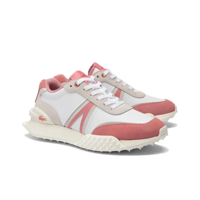 LACOSTE L spin Low Top Casual Shoes Women's White Pink-1