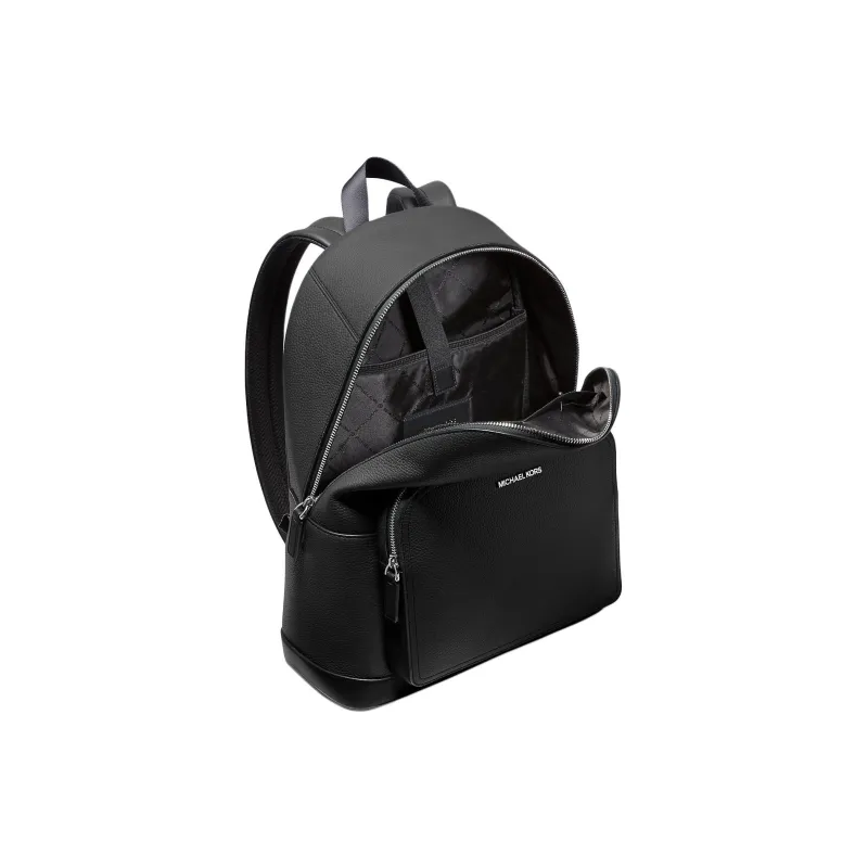MICHAEL KORS MK Cooper Cow Leather Laptop Bag Backpack Medium Size Men's Black-2