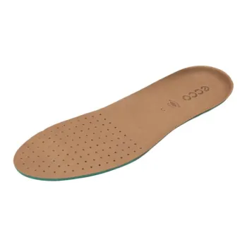 Ecco Cow Leather Insoles Unisex Brown