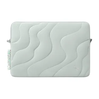Tomtoc Recycled Nylon Storage Bag Unisex Black/Light Blue