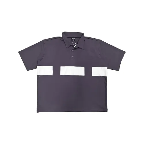 WAYNEXZAVIER Polo Shirts Men Dark Gray