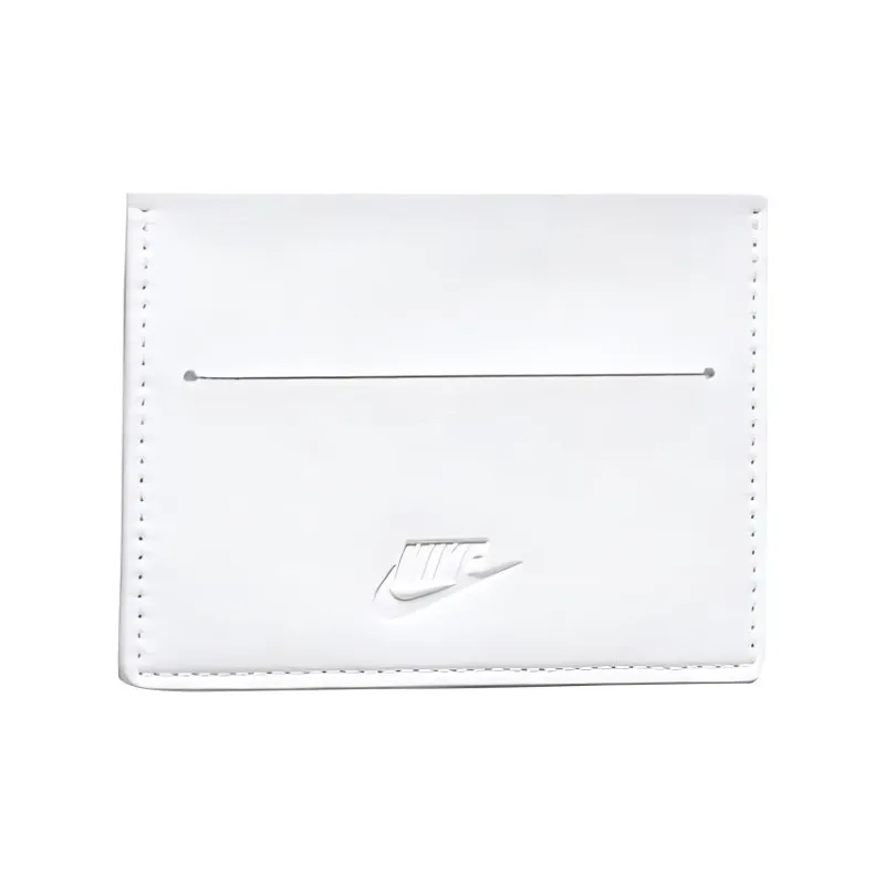 Nike PU Polyurethane Card Holder Card Holder Regular Unisex White-4