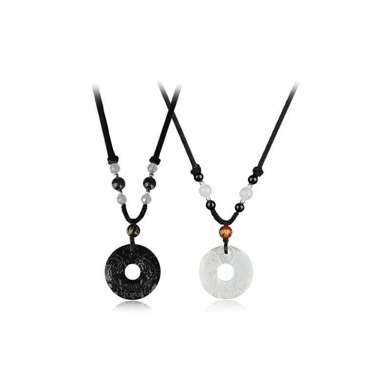 Datang Guoding Agate Necklaces Unisex-0