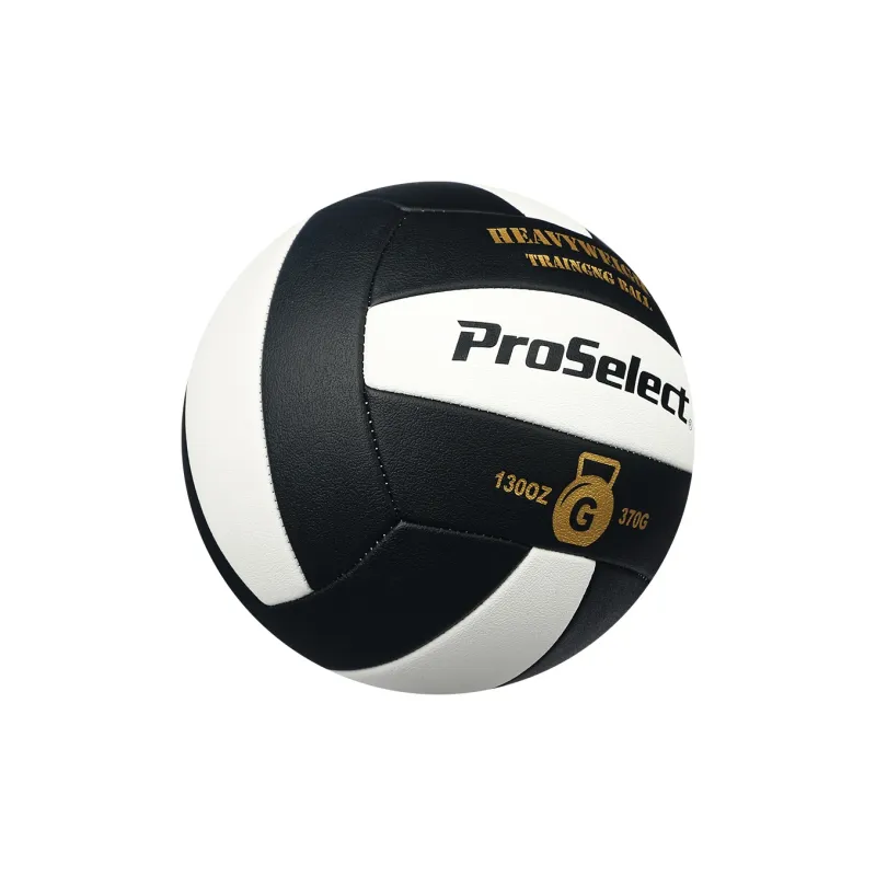 ProSelect PU Size 5 Volleyball Unisex Black White-3