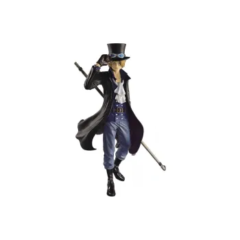 BANPRESTO One Piece Scultures Big BANPRESTO Colosseum 4 Volume 5 Sabo Figure Black