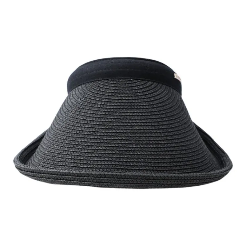 LE TISSERAND Visor Straw Hat Sun Protection Hats Women's-1