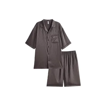 Peninsula City Pajama Set Men's Dark Gray