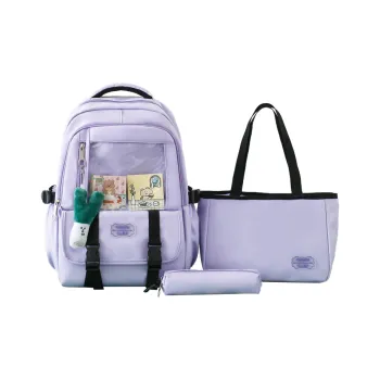 Alcohol Dragon Nylon Backpack Regular Unisex Green/Black/Pink/Purple