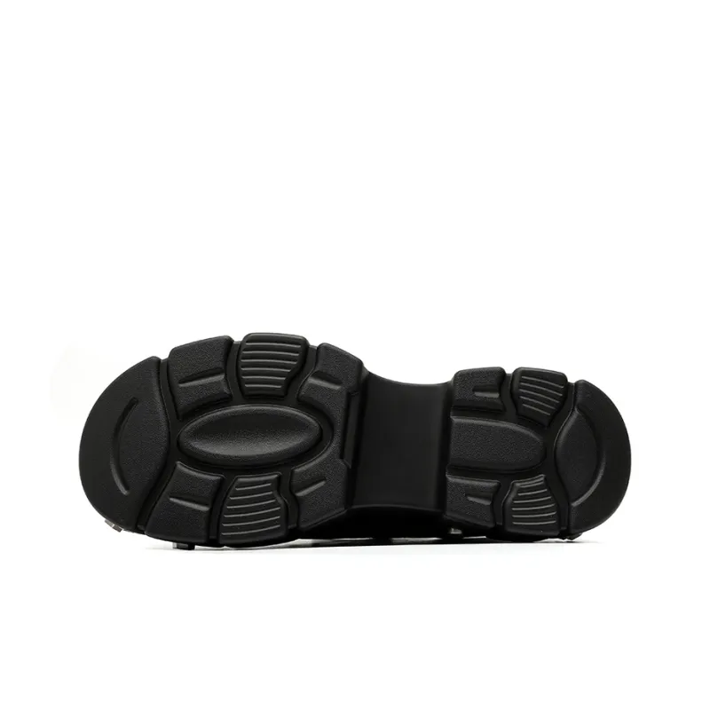 Zuogedu Derby Shoes Casual Shoes Men's Black-5