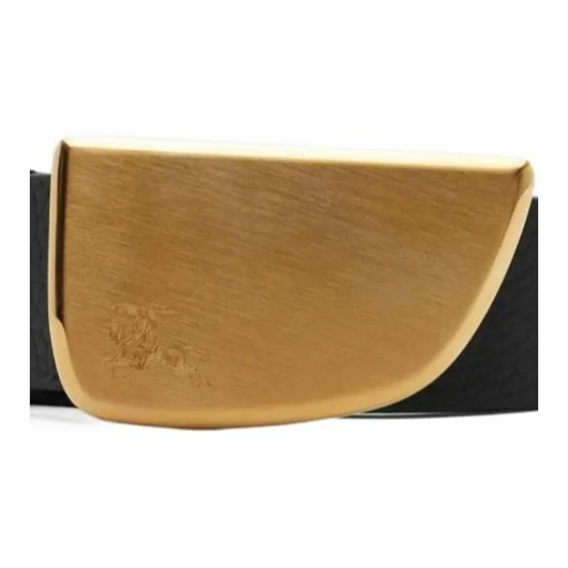 Burberry Engraved detail Leather Belt-2