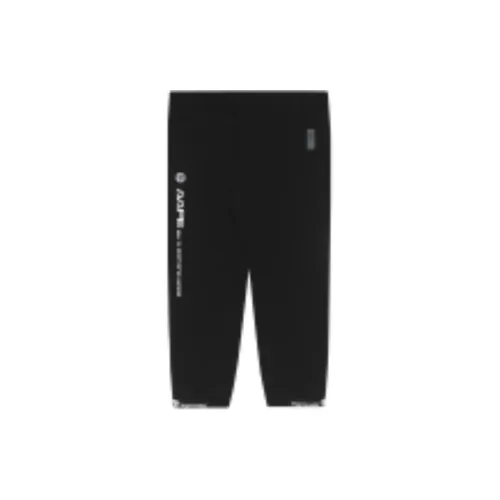 Aape Casual Pants Unisex Black