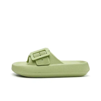 HLA Slide Slippers Women's Green/Sand/Pink