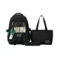 Black Three-Piece Set with Charm