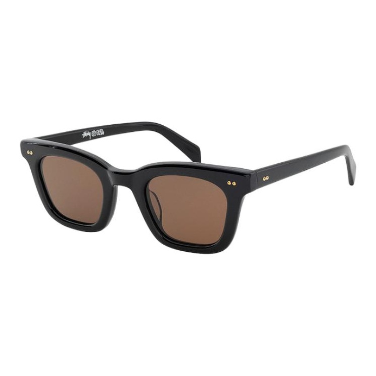 stussy eye gear Richie Sunglasses Tortoise Yellow Lenses