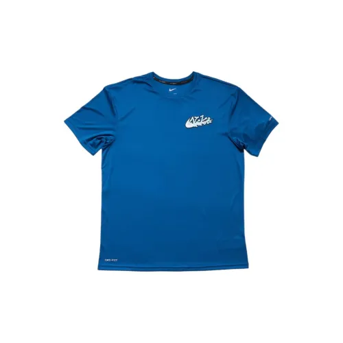 Nike FREAK'S STORE Co-Branded Edition T-Shirts Unisex Dark Blue