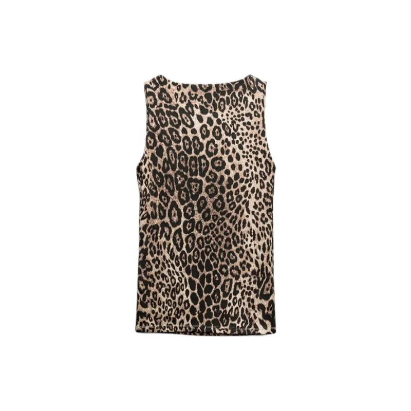 ZARA T-Shirt Women's Leopard Print-1