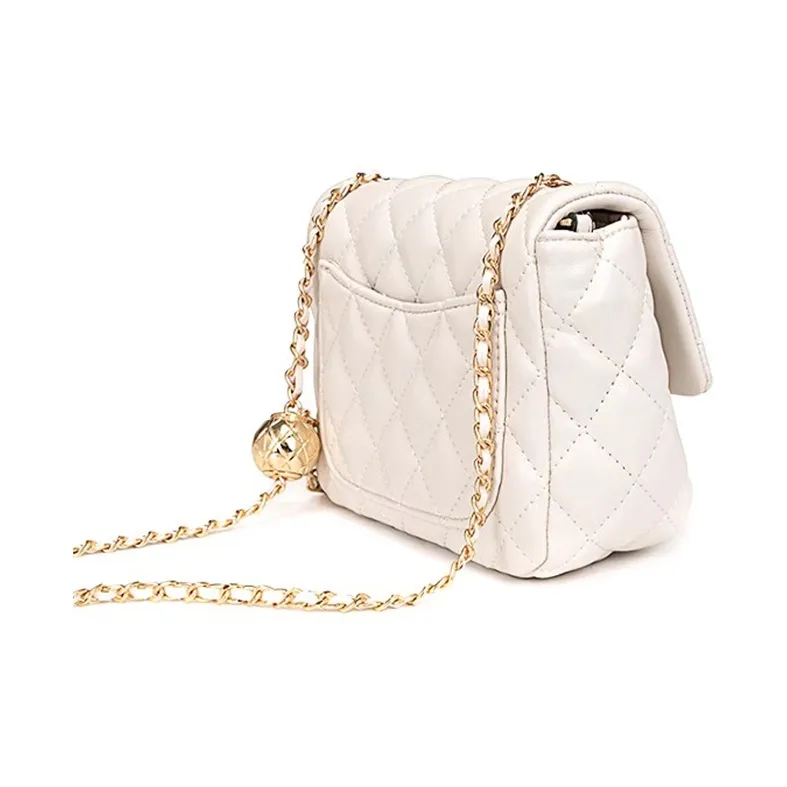 CLEVER& KETCH Textured Fabric Shoulder Bag Crossbody Bag Women's White/Black/Blue/Orange Red/Yellow-2