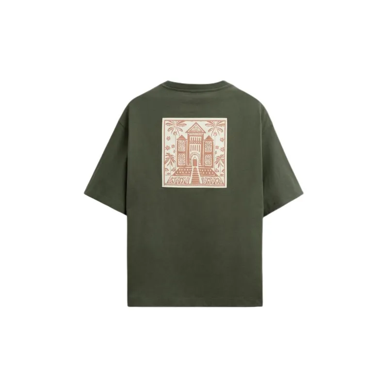 ZARA T-Shirts Men Dark Green-1
