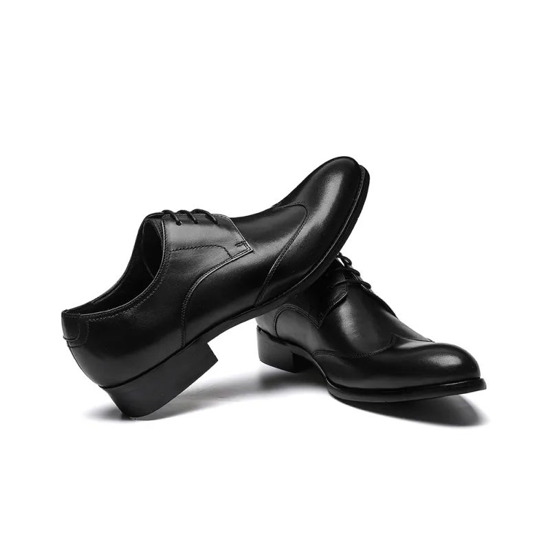 ASTON M.JAZZ Dress Shoes Men Low Top Black/Burgundy-4