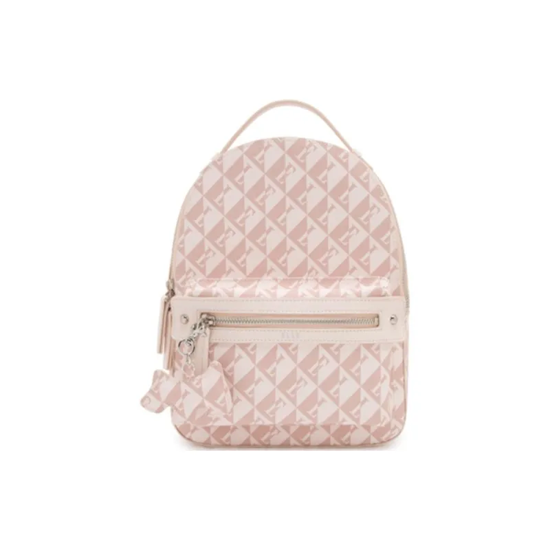 ELLE Synthetic Leather Backpack Medium Size Women's Multicolor-7