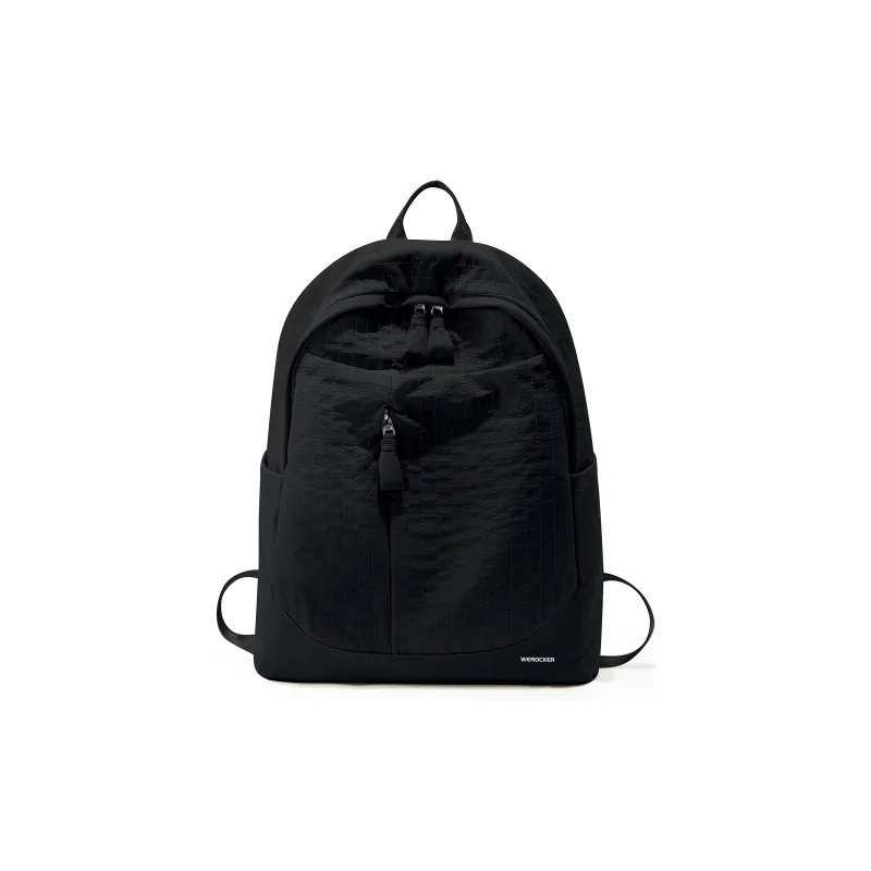 Werocker Fabric Backpack Regular Unisex White/Beige/Pink/Gray/Black-8
