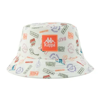 Kappa Polyester Bucket Hats Unisex White