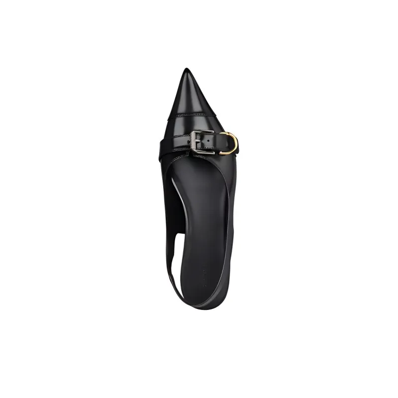 Givenchy Voyou Pointed Toe Slippers-4