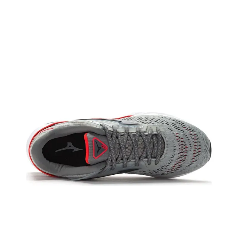 Mizuno Creation 23 Cushioning Anti-Slip And Wear-Resistant Low-Top Carbon Plate Casual Running Shoes Unisex Black Gray-4
