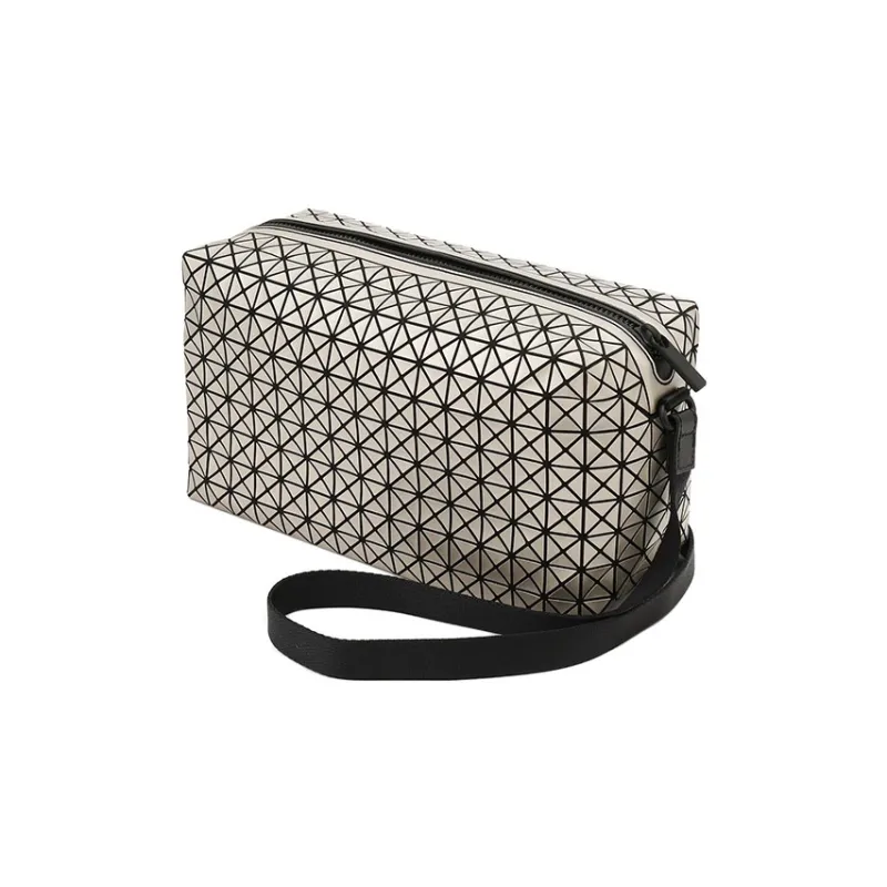 ISSEY MIYAKE Cow Leather Shoulder Bag Crossbody Bag Unisex Bronze-3