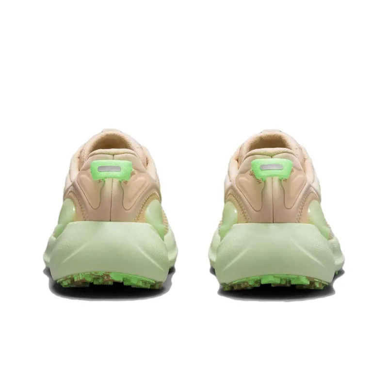 Lululemon Beyondfeel Trail Running Shoes Men Low Top Light Linen/Light Avocado Green/Neon Green-4