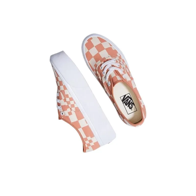 Vans Authentic Multi Check Stackform 'Brown White'-3