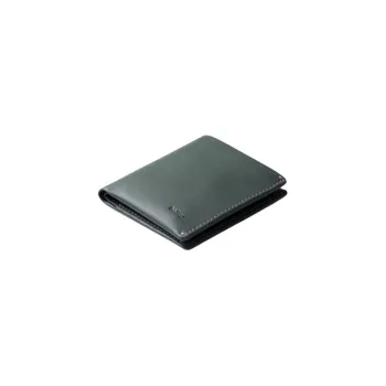 BELLROY Leather Wallet Men's Gray Green