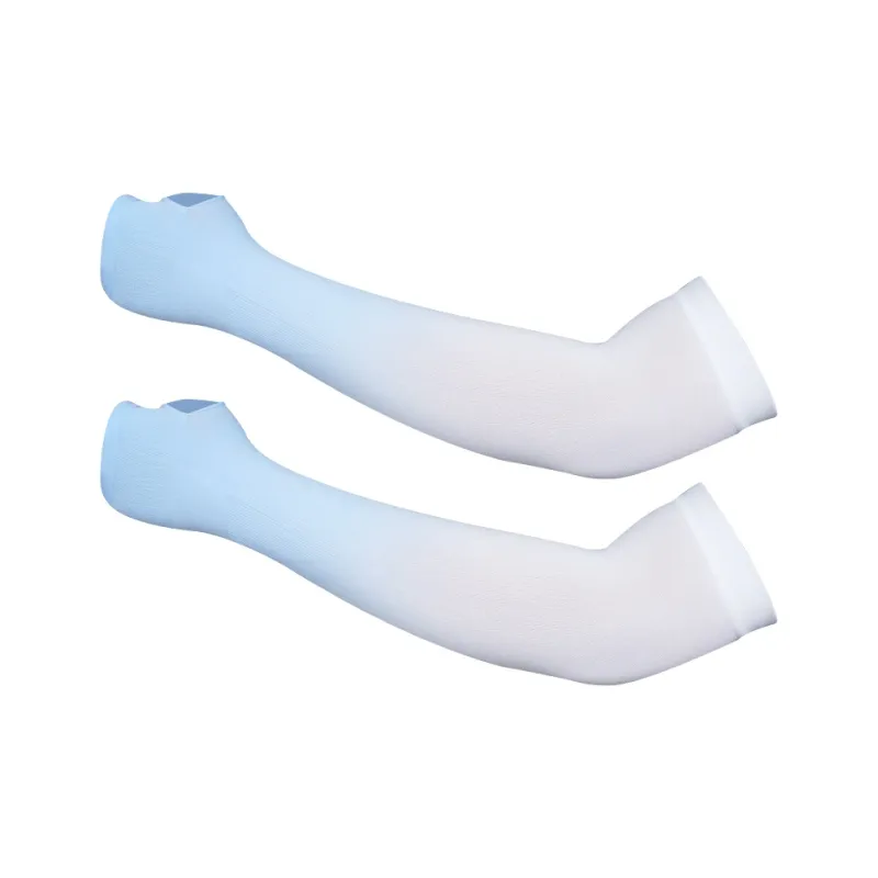 NAILEKESI Skateboarding Basketball Cycling Arm Guards 1 Pair Gradient Color Palette Unisex Comprehensive Protective-2