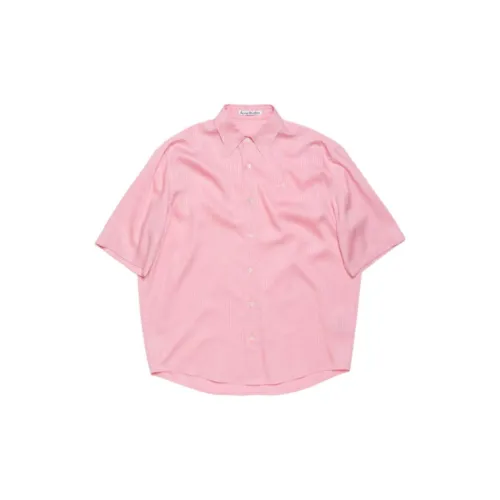 Acne Studios 2024 Autumn/Winter Collection Shirts Men Blush Pink Color